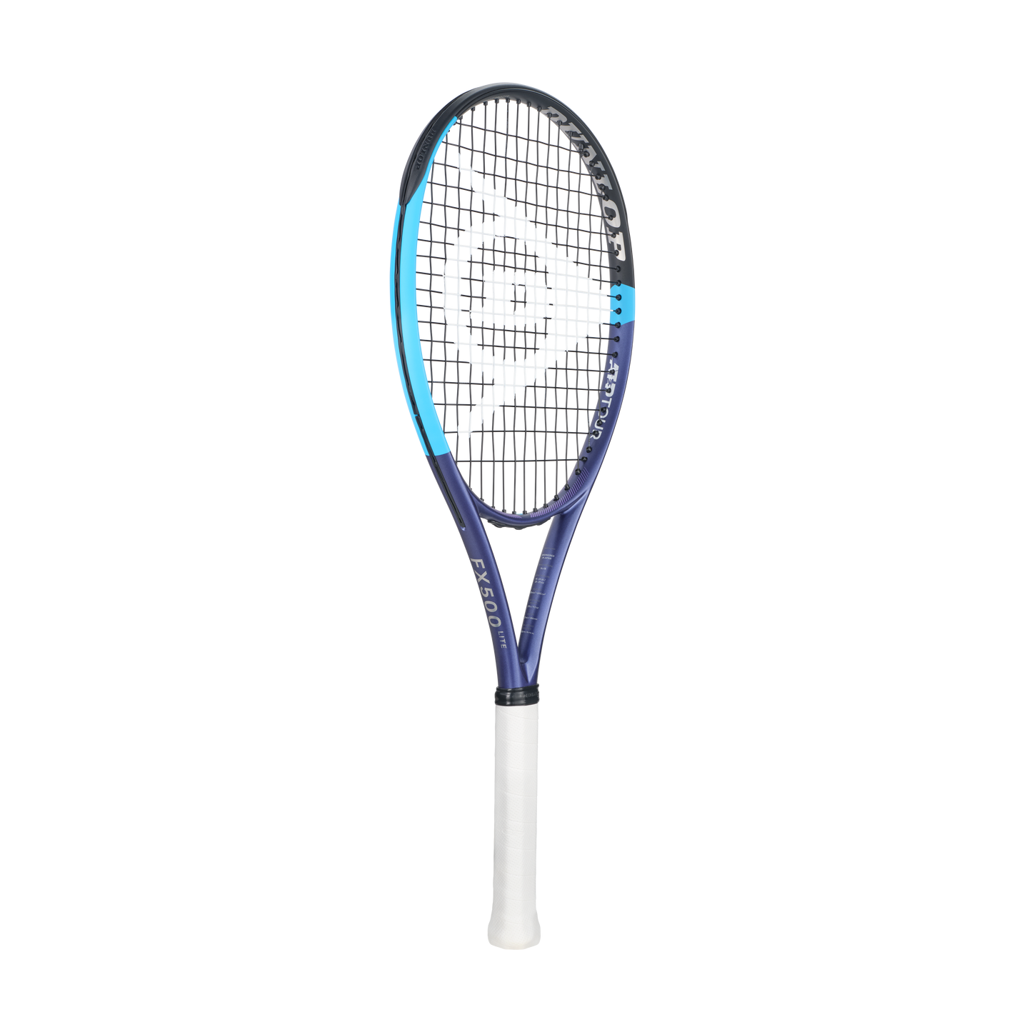 Raquete Ténis Dunlop FX500 LITE 2026, vista lateral, sem fundo
