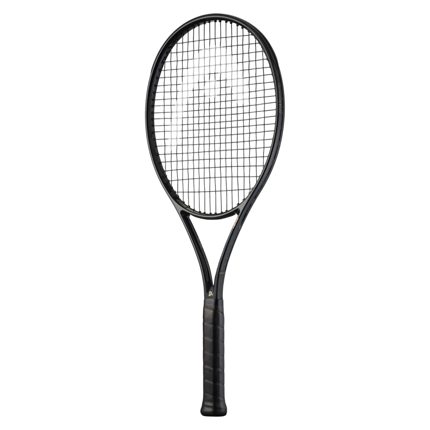 Raquete de ténis HEAD Speed Pro Legend 2025 inspirada em Novak Djokovic, vista frontal em fundo branco.
