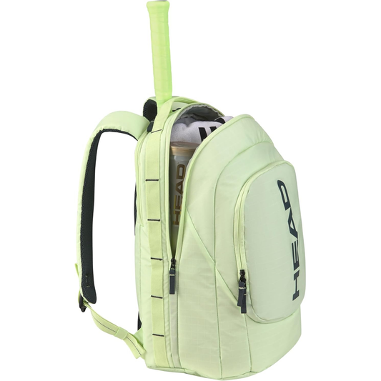 Mochila de Ténis HEAD Pro 30L – vista lateral com compartimento aberto
