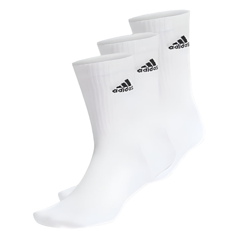 Meias Cano Médio Acolchoadas Adidas (Pack 3)