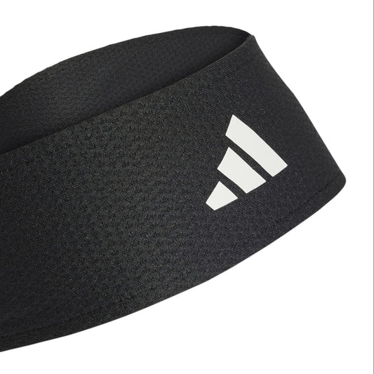 Fita de Cabeça Adidas CLIMACOOL - detalhe da tecnologia de gestão de humidade e secagem rápida