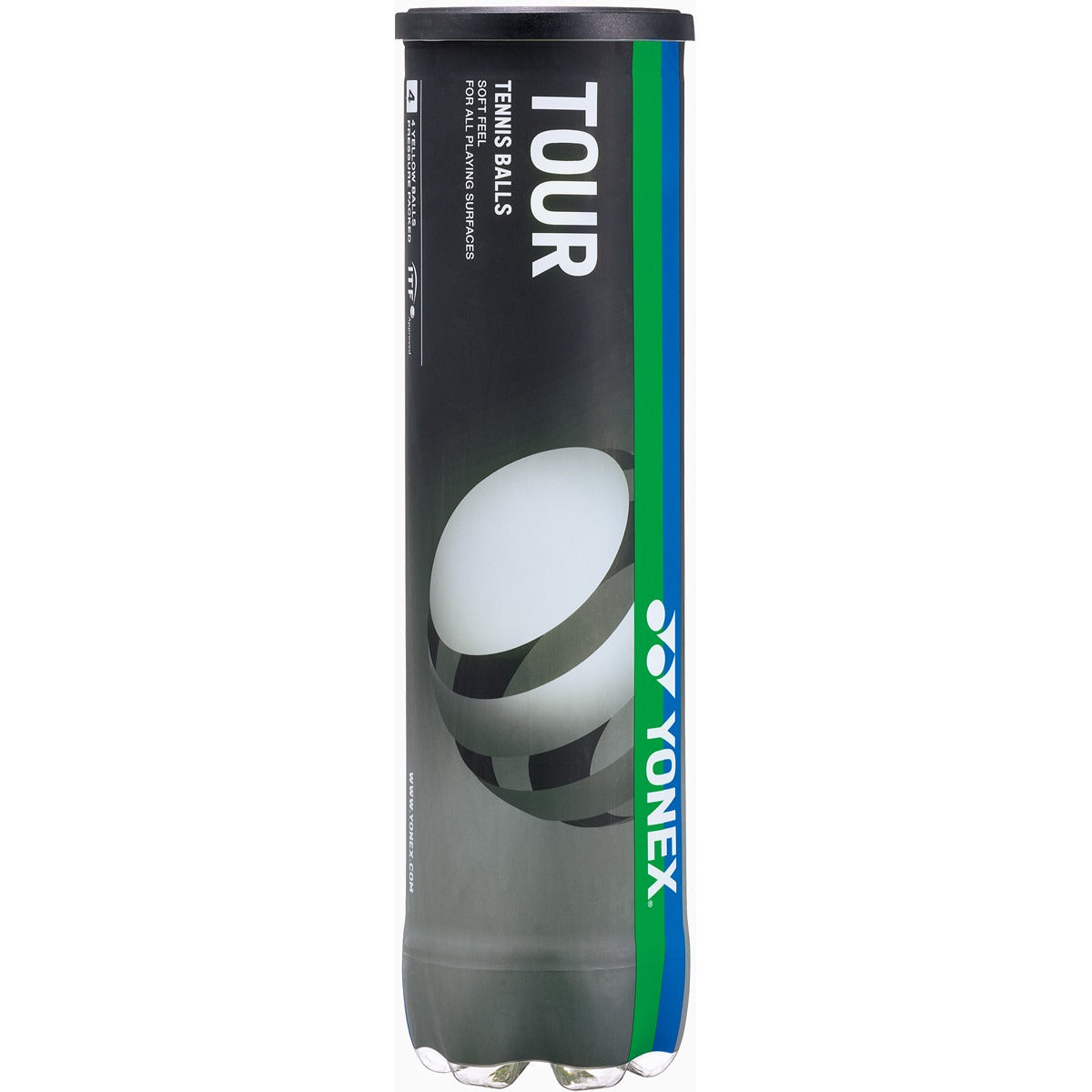 Bolas Ténis Yonex Tour Pro Competição Pack 4