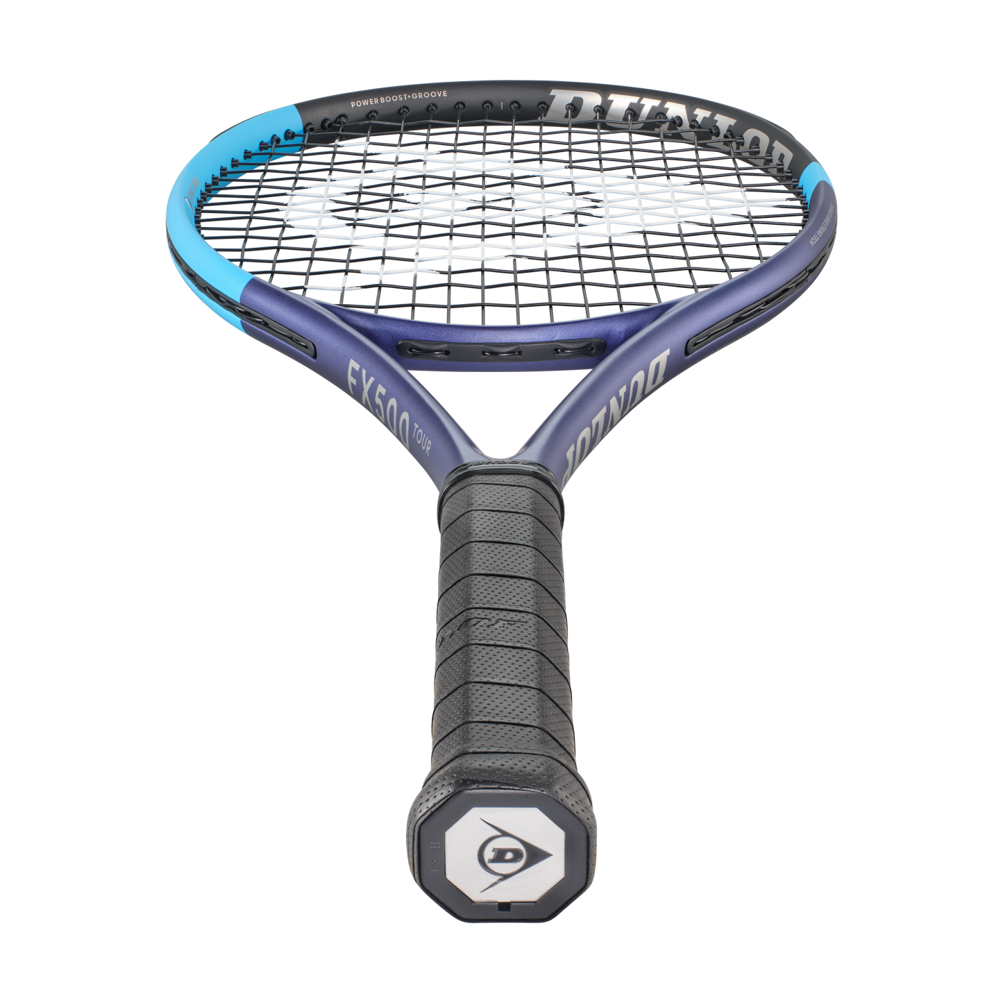 Raquete Ténis Dunlop FX500 TOUR 2026, detalhe do grip sem fundo