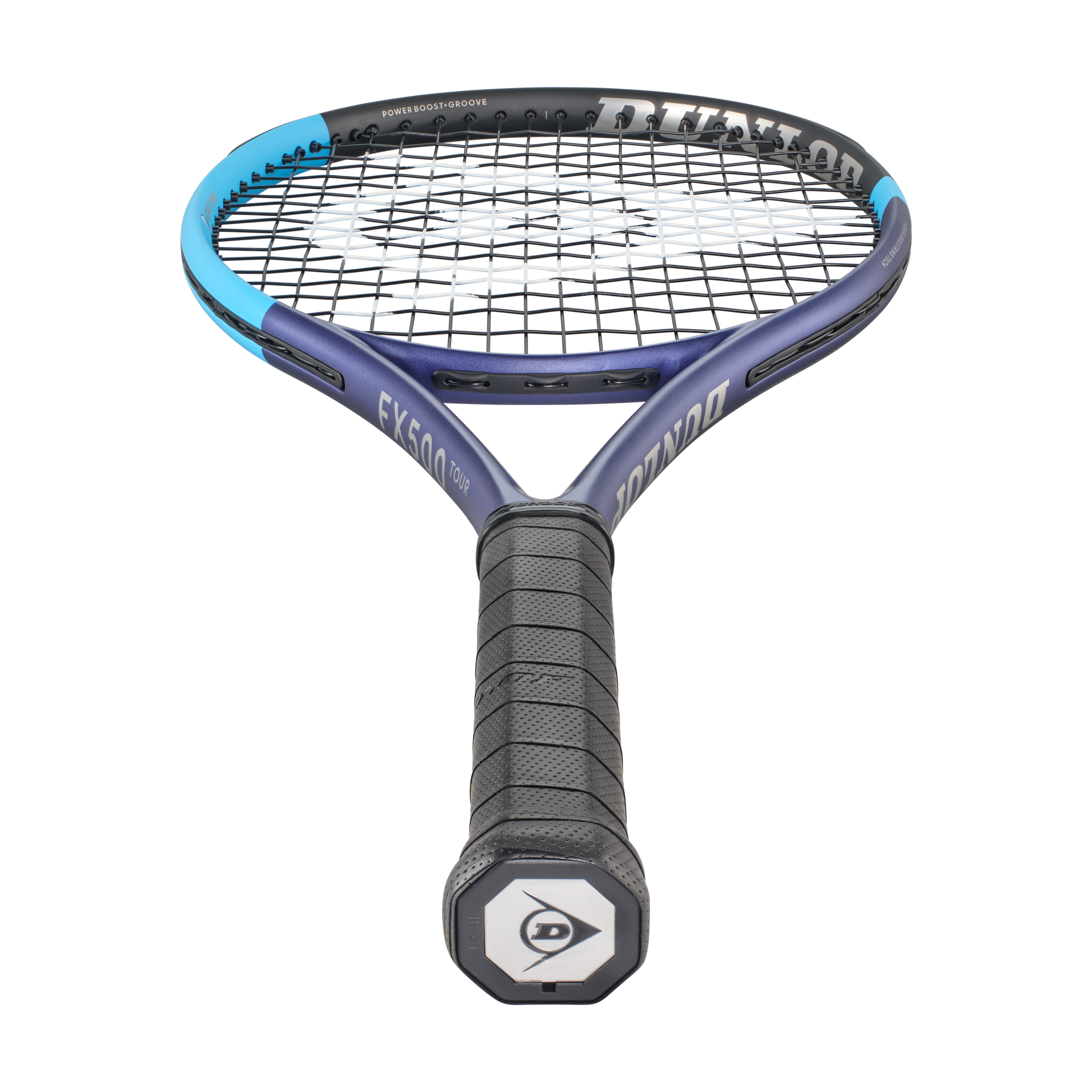 Raquete Ténis Dunlop FX500 TOUR 2026, detalhe do grip sem fundo