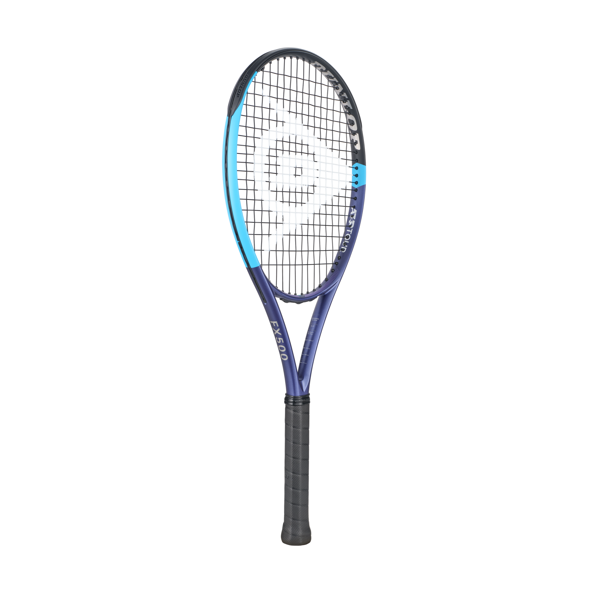 Raquete Ténis Dunlop FX500 2026, vista lateral sem fundo