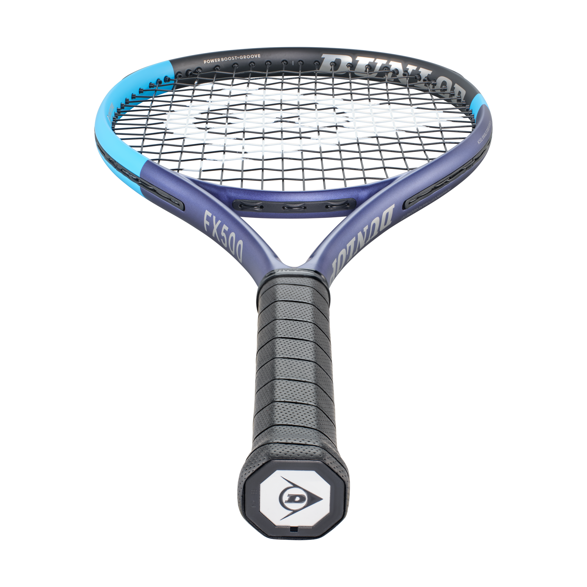 Raquete Ténis Dunlop FX500 2026, detalhe do grip sem fundo