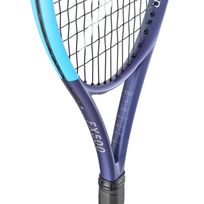 Raquete Ténis Dunlop FX500 2026, detalhe da estrutura central sem fundo