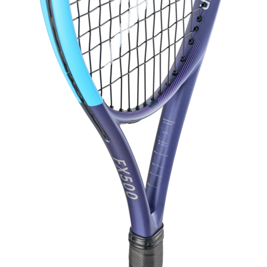 Raquete Ténis Dunlop FX500 2026, detalhe da estrutura central sem fundo