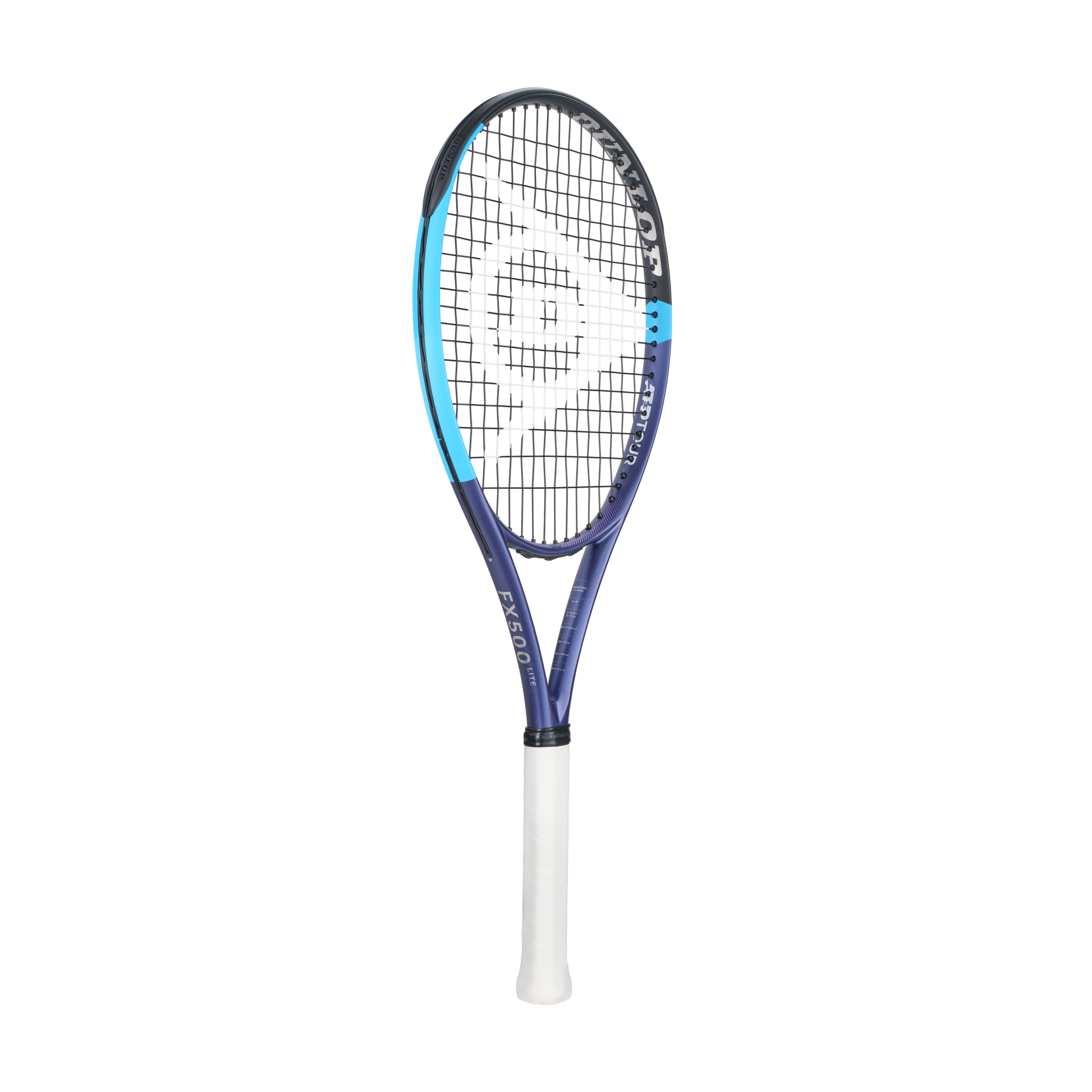 Raquete Ténis Dunlop FX500 LITE 2026, vista lateral, sem fundo
