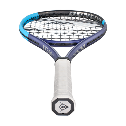 Raquete Ténis Dunlop FX500 LITE 2026, detalhe grip, sem fundo