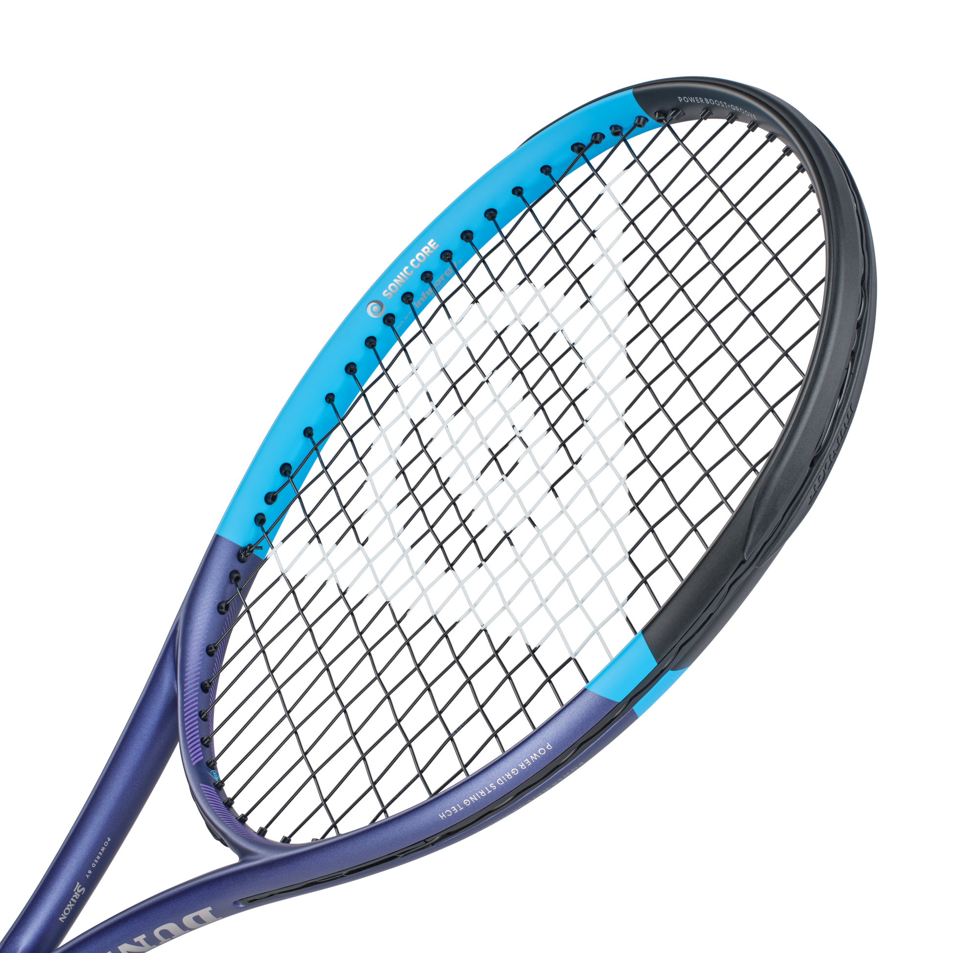 Raquete Ténis Dunlop FX500 LITE 2026, inclinação para a direita, sem fundo