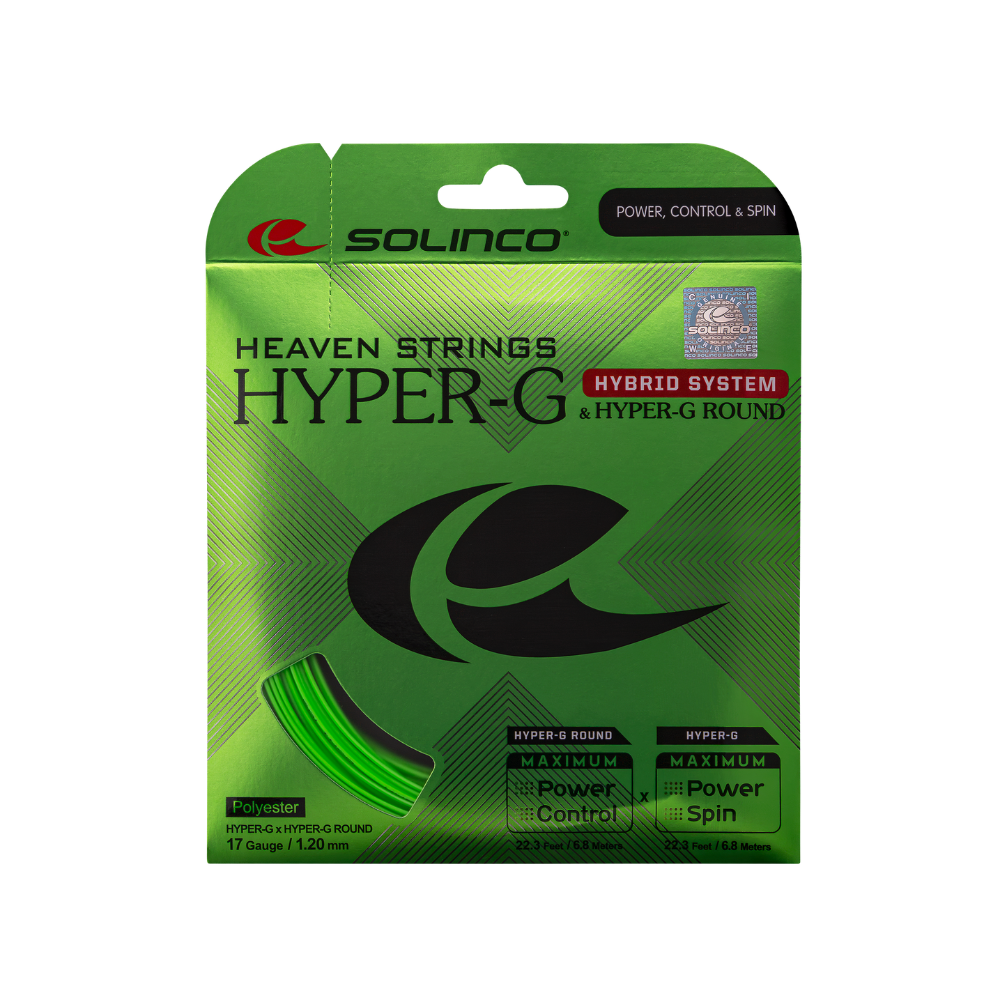 Set de corda Solinco Hybrid Hyper-G Round + Hyper-G