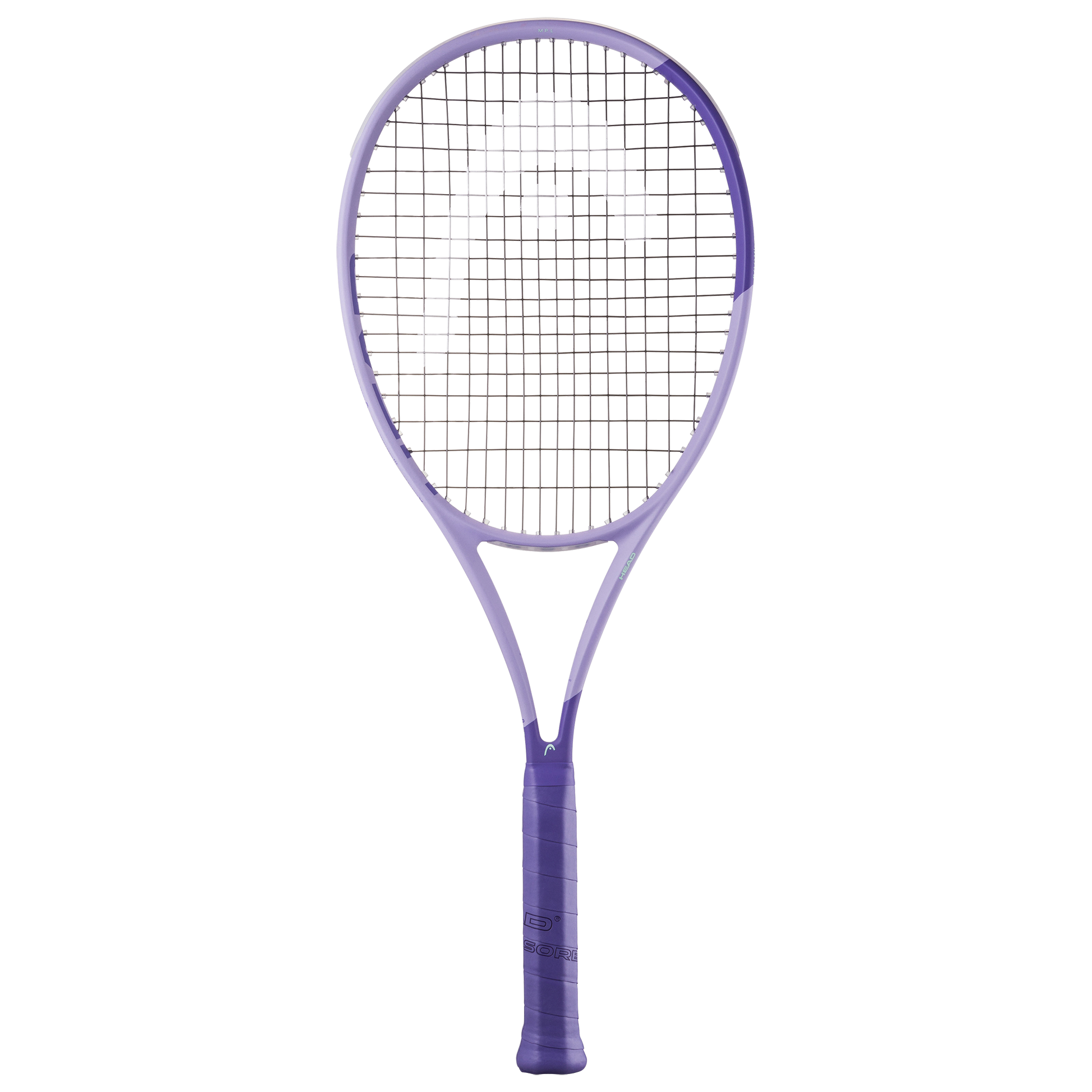 Raquete HEAD Boom MP L Alternate 2026 roxa Coco Gauff - vista frontal completa 275g
