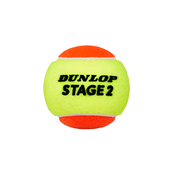 Bolas Ténis Dunlop Stage 2 Laranja (Pack 3)