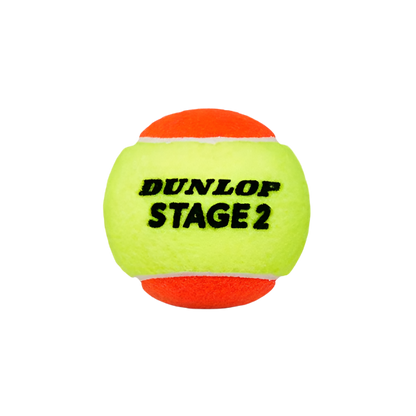 Bolas Ténis Dunlop Stage 2 Laranja (Pack 3)