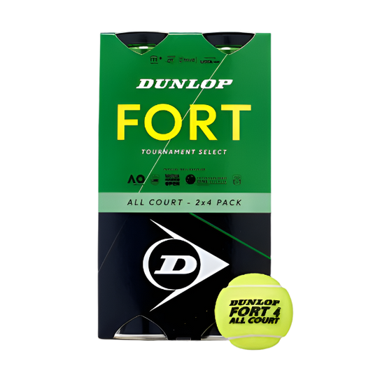 Bolas Ténis Dunlop Fort All Court (Bi-Pack 4)