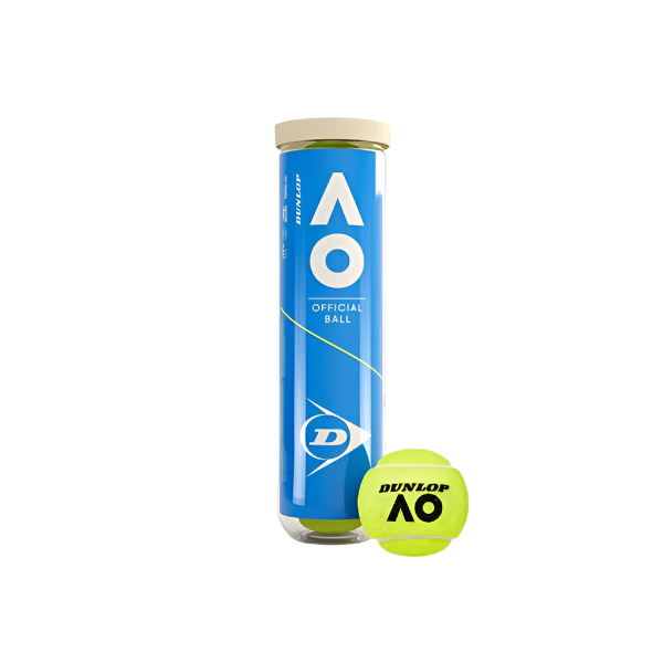 Bolas Ténis Dunlop Australian Open (Bi-Pack 4)