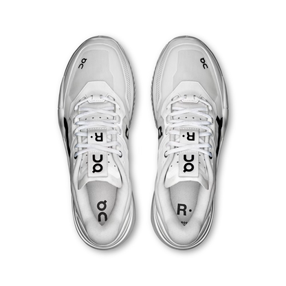 Sapatilhas On THE ROGER Pro 2 - vista superior mostrando malha ultraleve e half-bootie interno