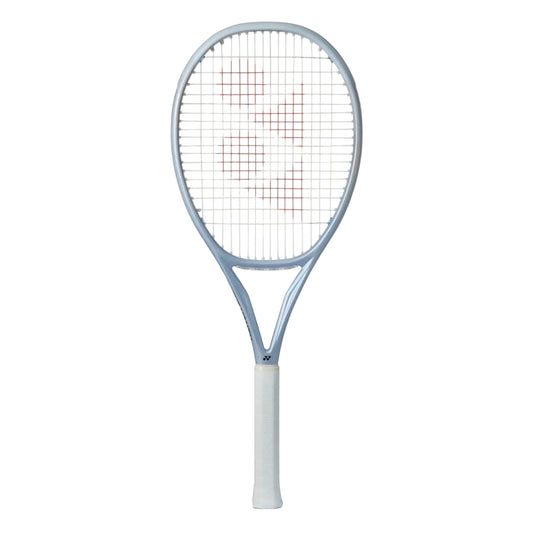 Raquete Yonex MUSE 100L - vista frontal completa mostrando design e cabeça ISOMETRIC™ 100in²