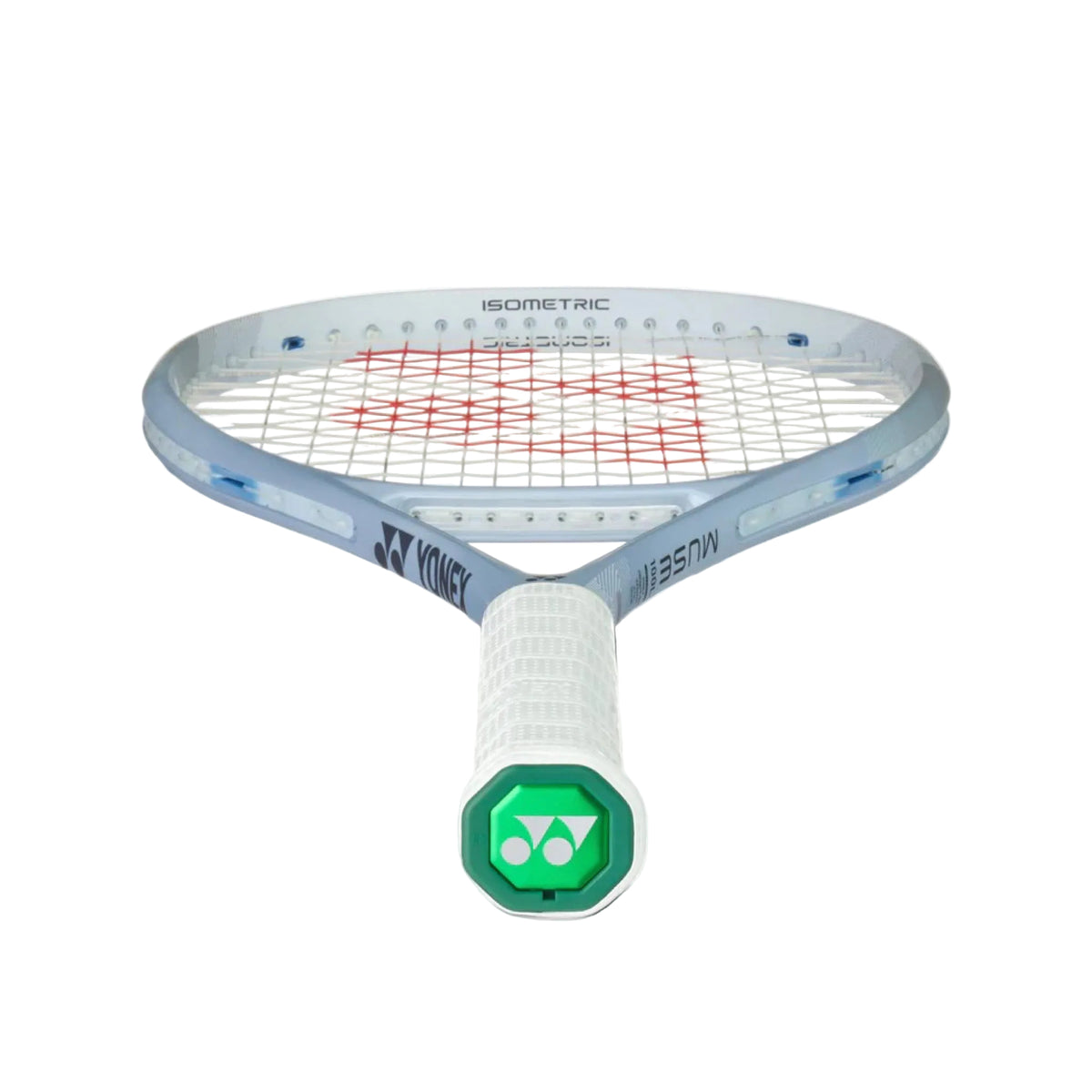 Raquete Yonex MUSE 100L - detalhe do cabo e grip com Energy Flow Shaft