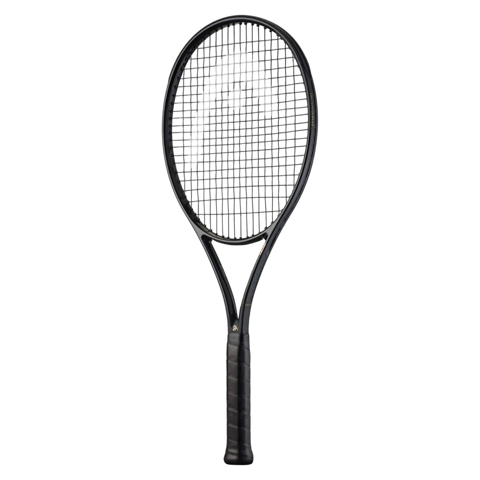 Raquete de ténis HEAD Speed Pro Legend 2025 inspirada em Novak Djokovic, vista frontal em fundo branco.
