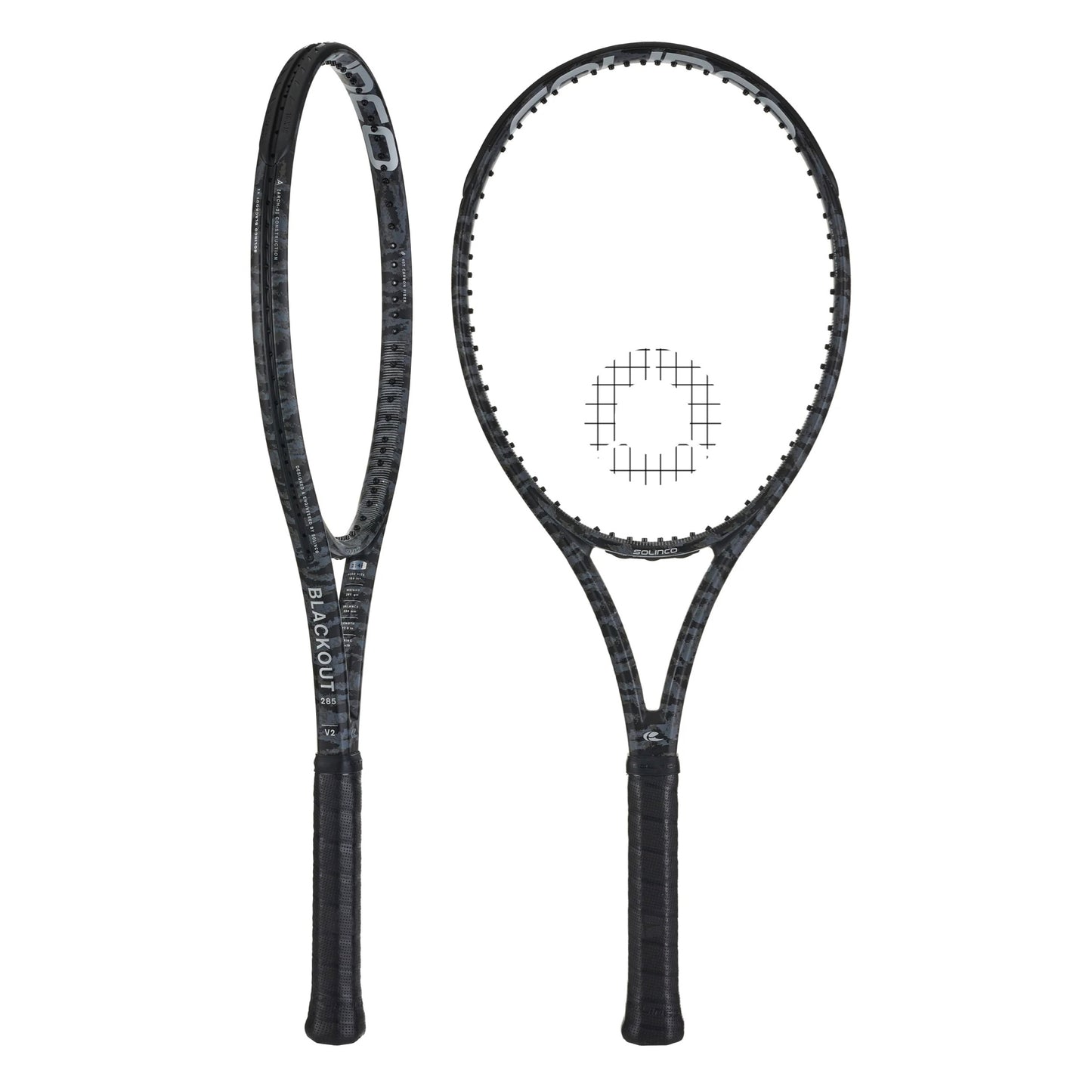 Raquete Ténis Solinco Blackout 285 V2 Camo