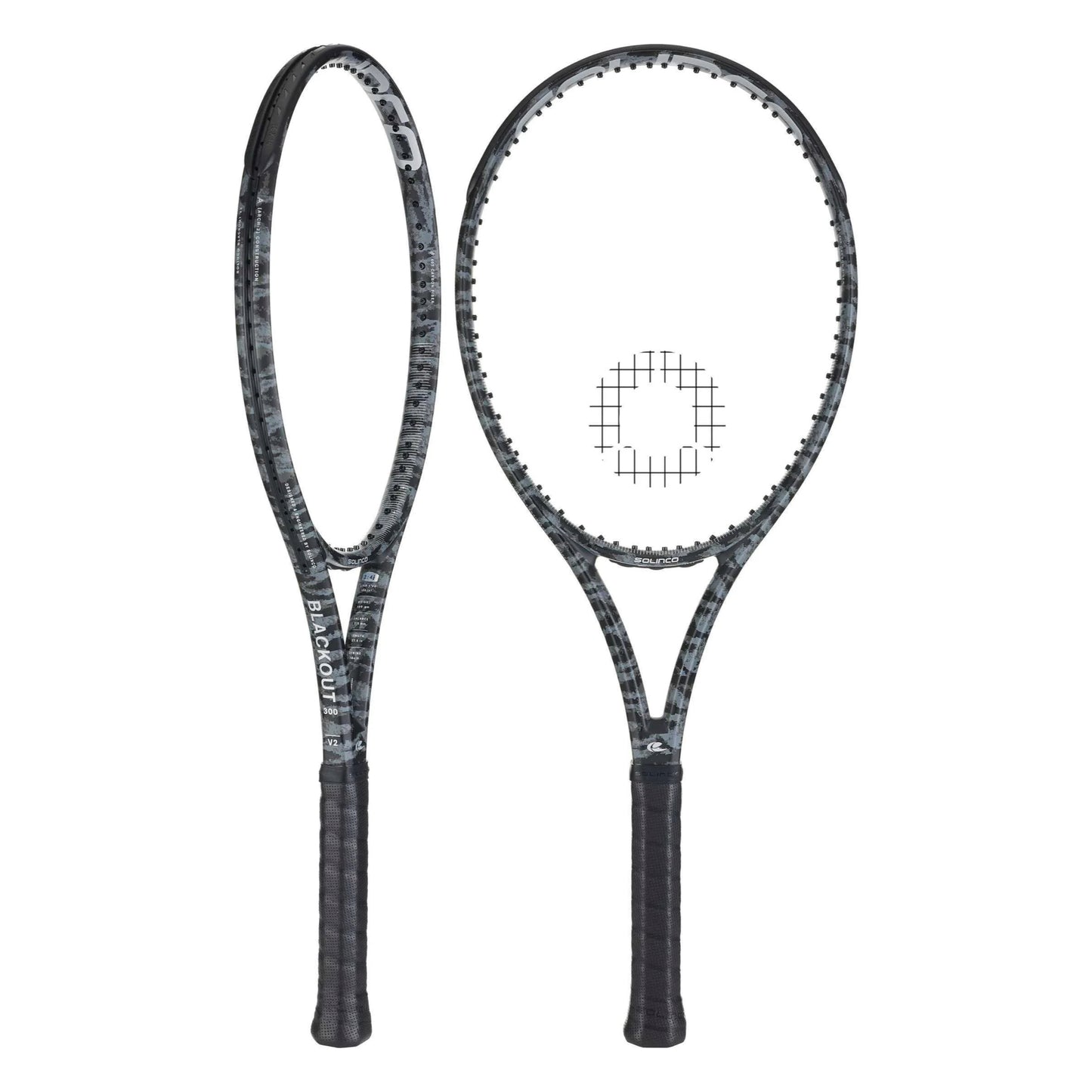 Raquete Ténis Solinco Blackout 300 V2 Camo