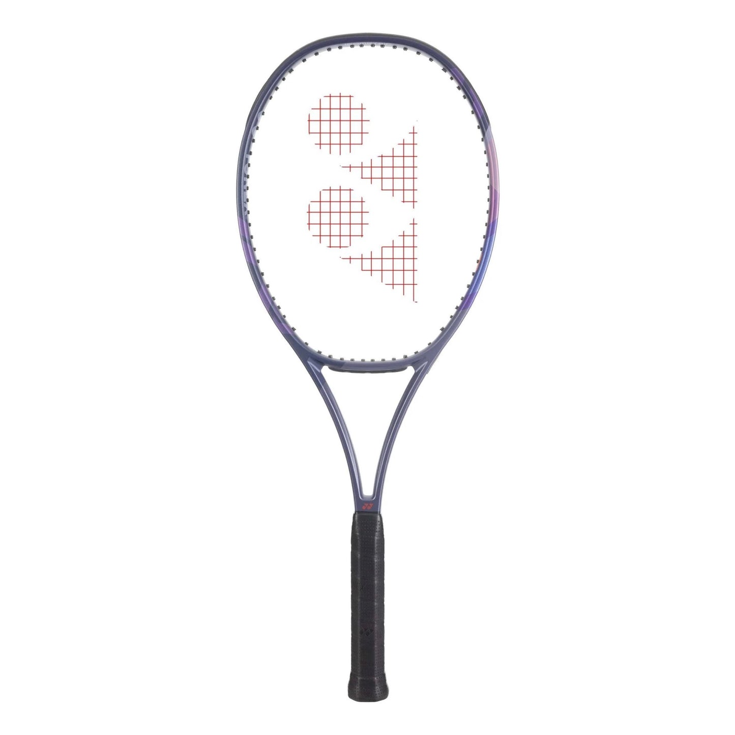Raquete de ténis Yonex PERCEPT 97 Midnight Navy vista frontal em fundo branco