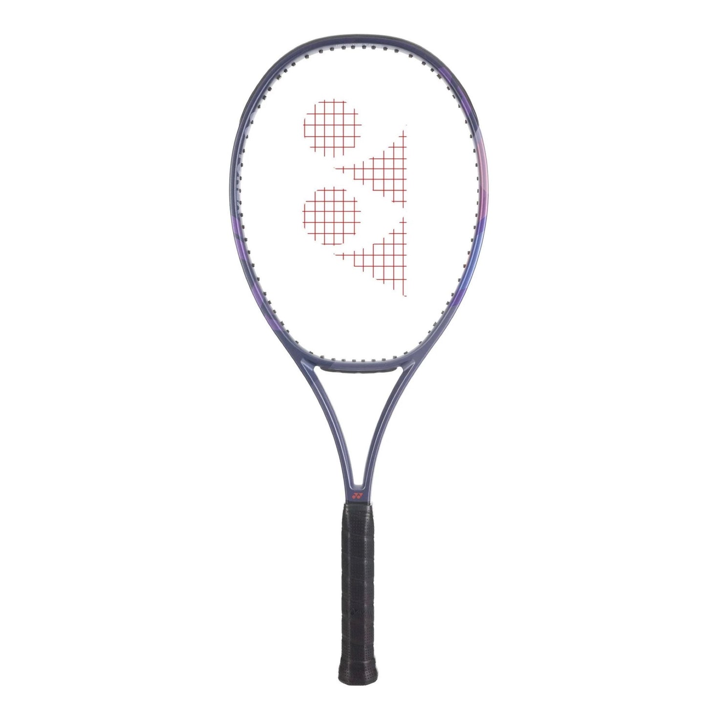 Raquete de ténis Yonex PERCEPT 100 Midnight Navy vista frontal em fundo branco