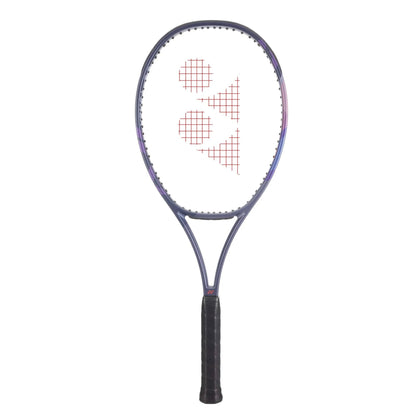 Raquete de ténis Yonex PERCEPT 100 Midnight Navy vista frontal em fundo branco