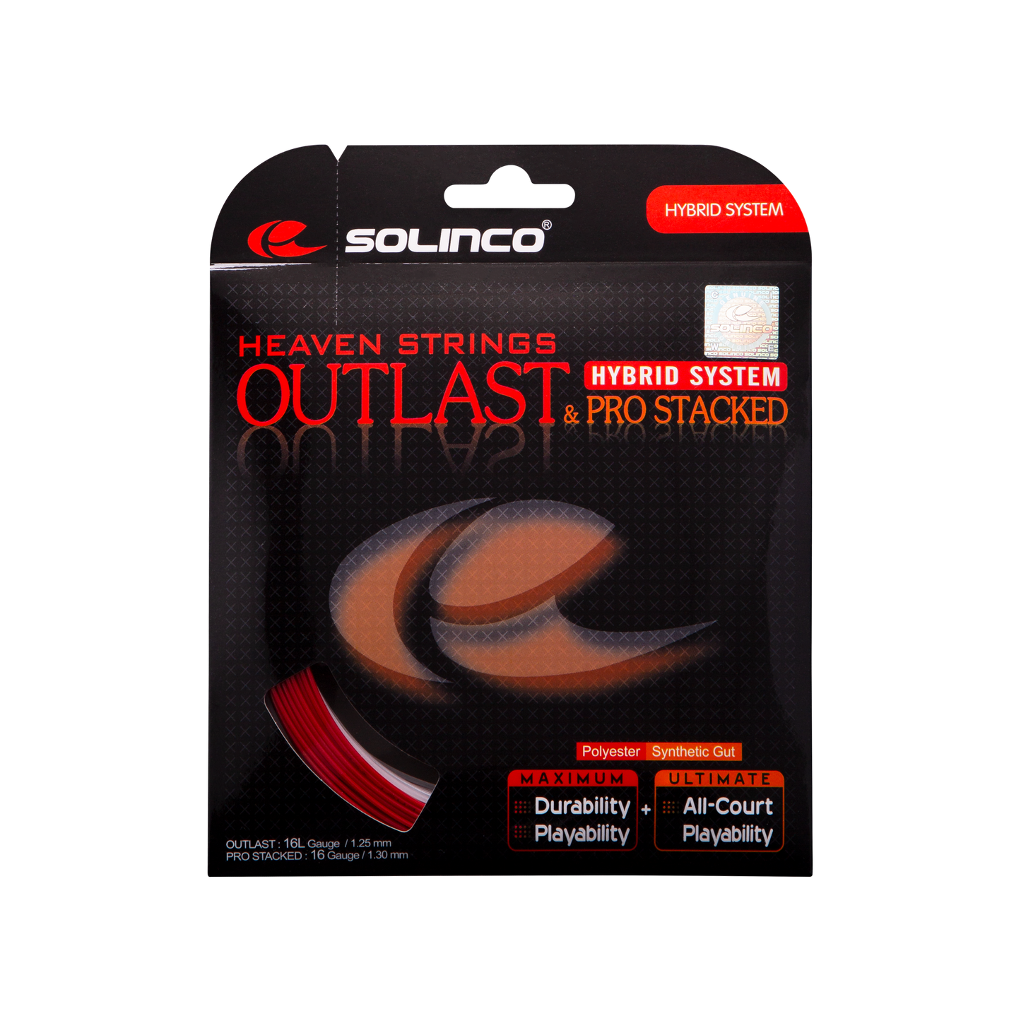 Set de corda Solinco Outlast + Pro Stacked