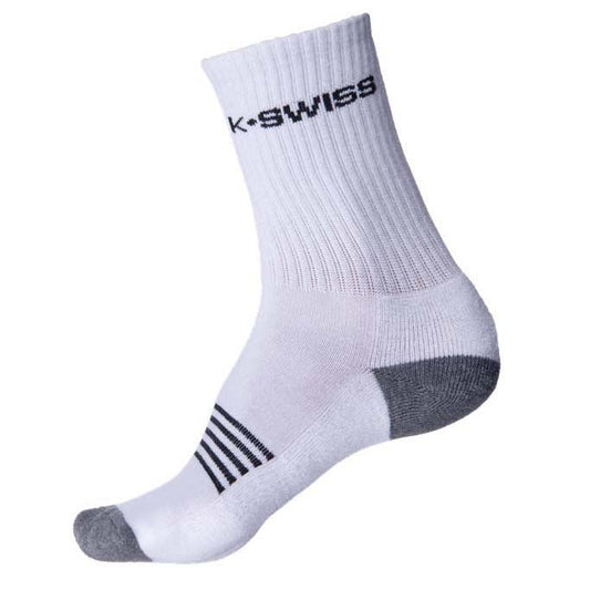 Meias K-Swiss Crew Branco (Pack 3)