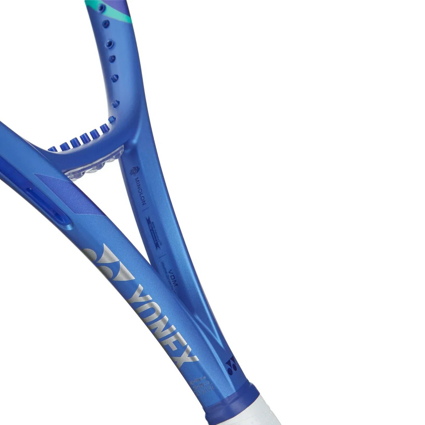 Detalhe do aro ISOMETRIC™ da raquete Yonex EZONE 100L