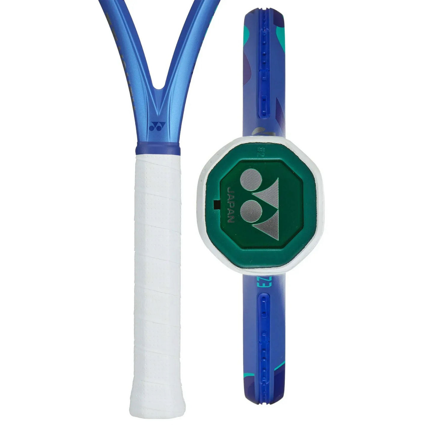 Cabo e grip da raquete Yonex EZONE 100L com tecnologia OPS Shaft