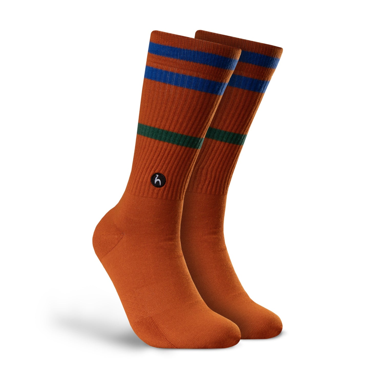 Meias Futah Stripes Clay Blue