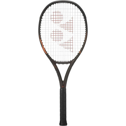Raquete Ténis Yonex EZONE 100 Espresso Brown 2026 - vista frontal mostrando design castanho exclusivo