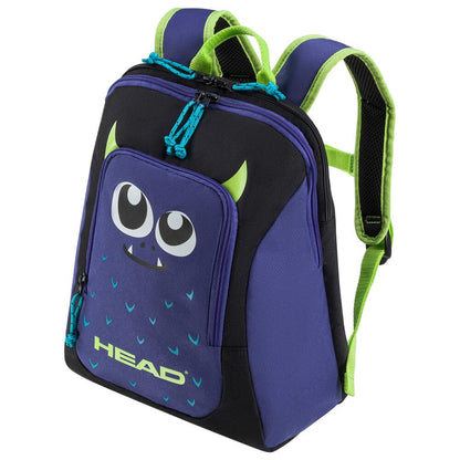 Mochila Ténis Junior HEAD Kids Tour 14L Monster - vista frontal com design colorido para crianças