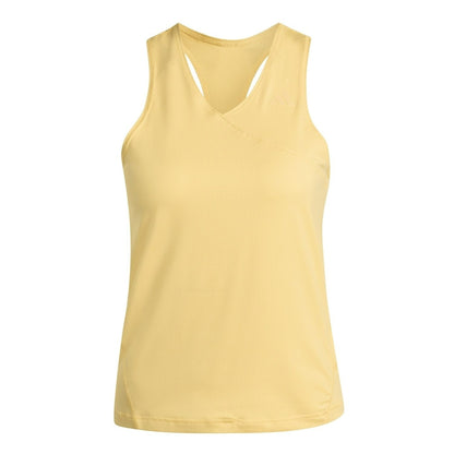Top de Alças Adidas Club Tennis Amarelo
