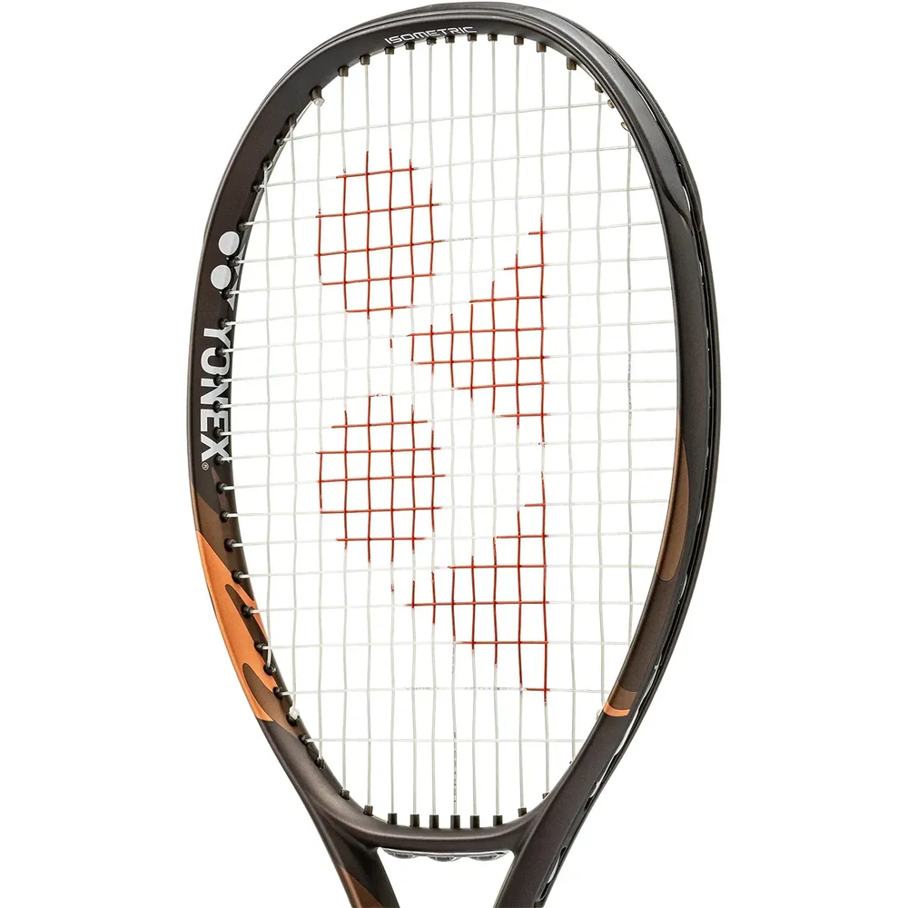 Raquete Yonex EZONE 100 Espresso Brown 2026 - detalhe do shaft com tecnologia Minolon anti-vibração
