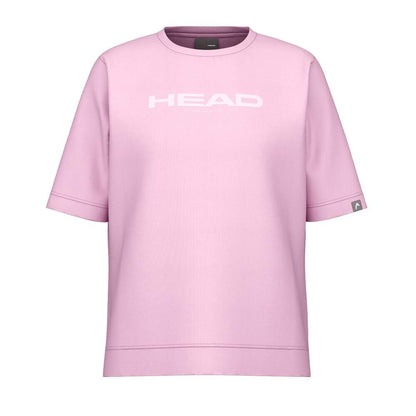 T-Shirt HEAD MOTION Rosa vista de frente com logótipo HEAD branco — HMoraes Pro-Shop