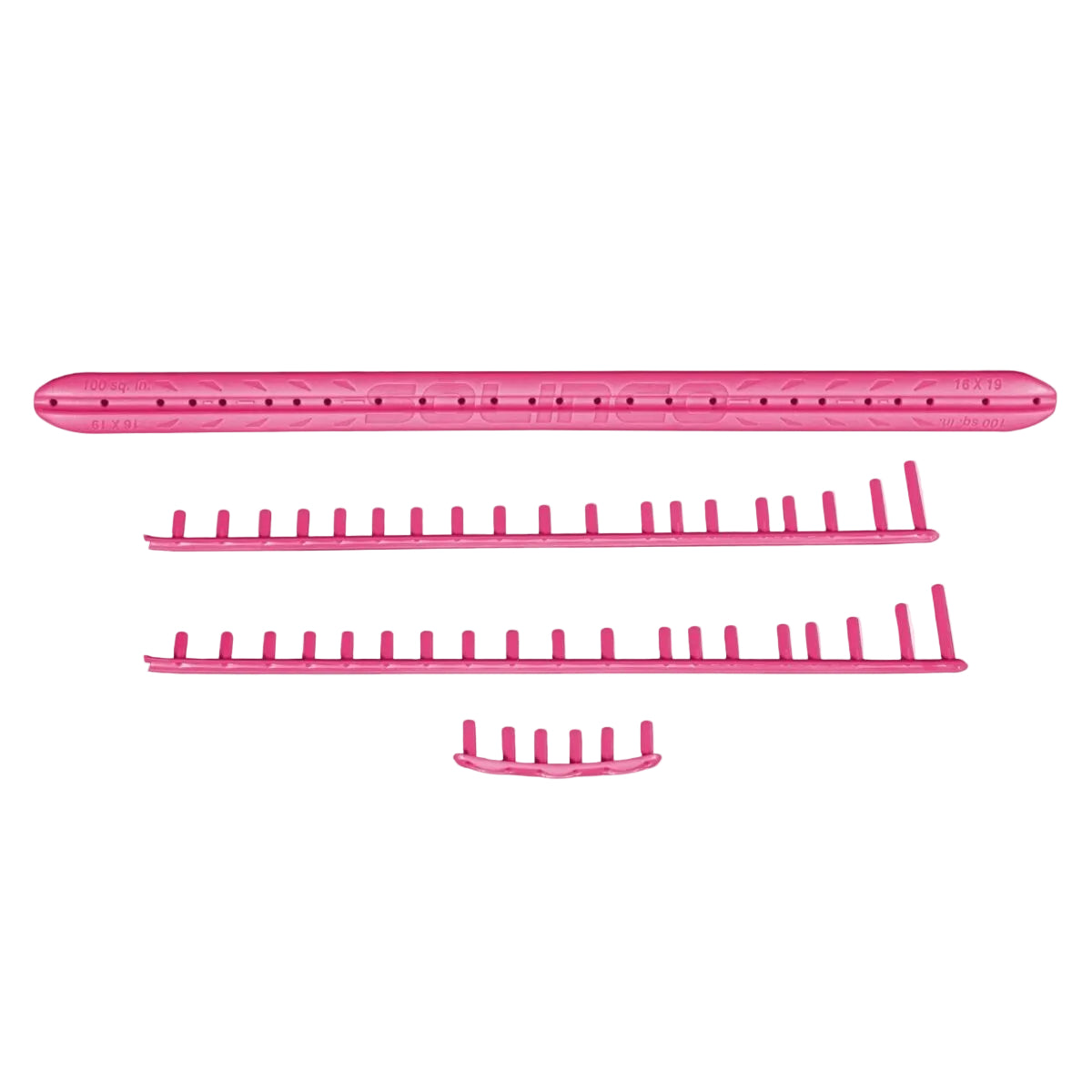 Grommets Ténis Solinco Blackout V2 16x19 Rosa Elétrico
