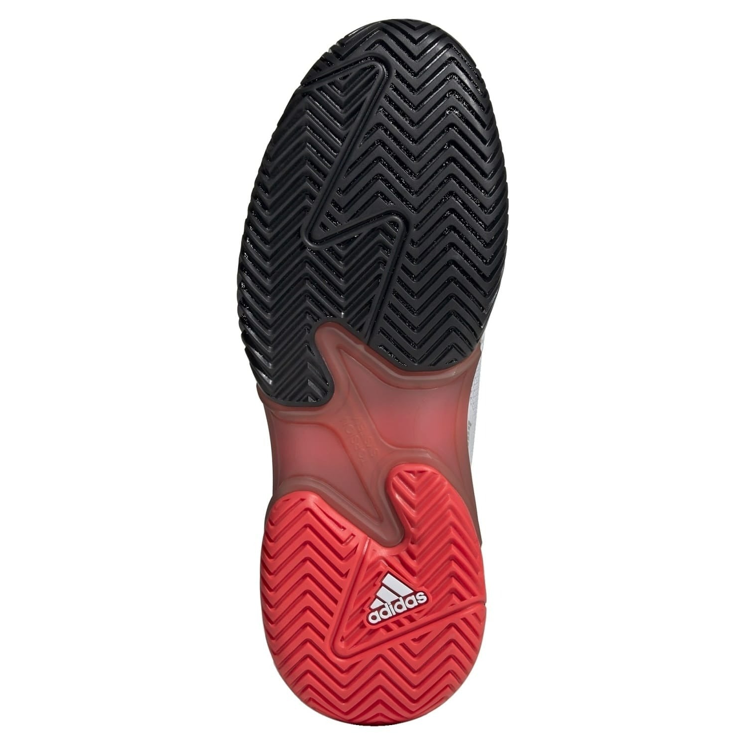 Sapatilhas Adidas Barricade 13 - sola Adiwear de alta durabilidade com padrão de tração