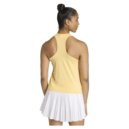 Top de Alças Adidas Club Tennis Amarelo