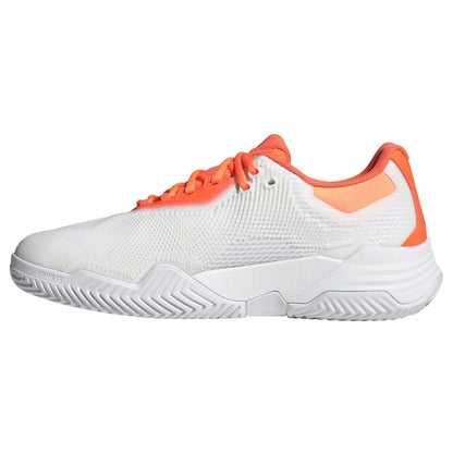 Sapatilhas Adidas Solematch Control 2 - vista lateral interior com detalhes laranja e preto