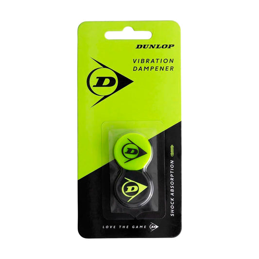 Antivibrador Dunlop Flying D Amarelo para raquete de ténis