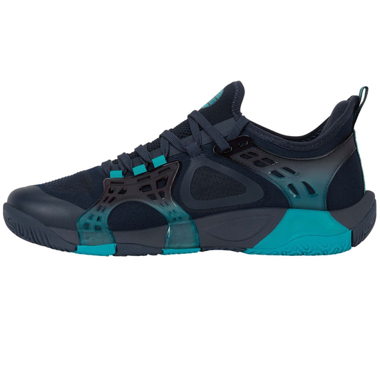 Sapatilhas Padel K-Swiss K-Frame Azul Báltico – vista lateral interior mostrando entressola Hyper Foam