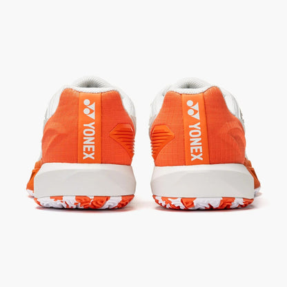 Sapatilhas Yonex Eclipsion 5 Clay - vista traseira com reforço do calcanhar e branding Yonex