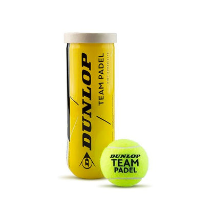 Bolas Dunlop Team Padel (Pack 3)