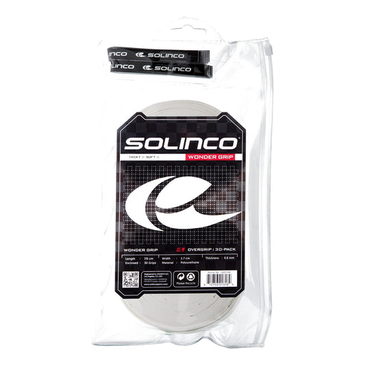 Overgrip Solinco Wonder Grip branco 30 unidades